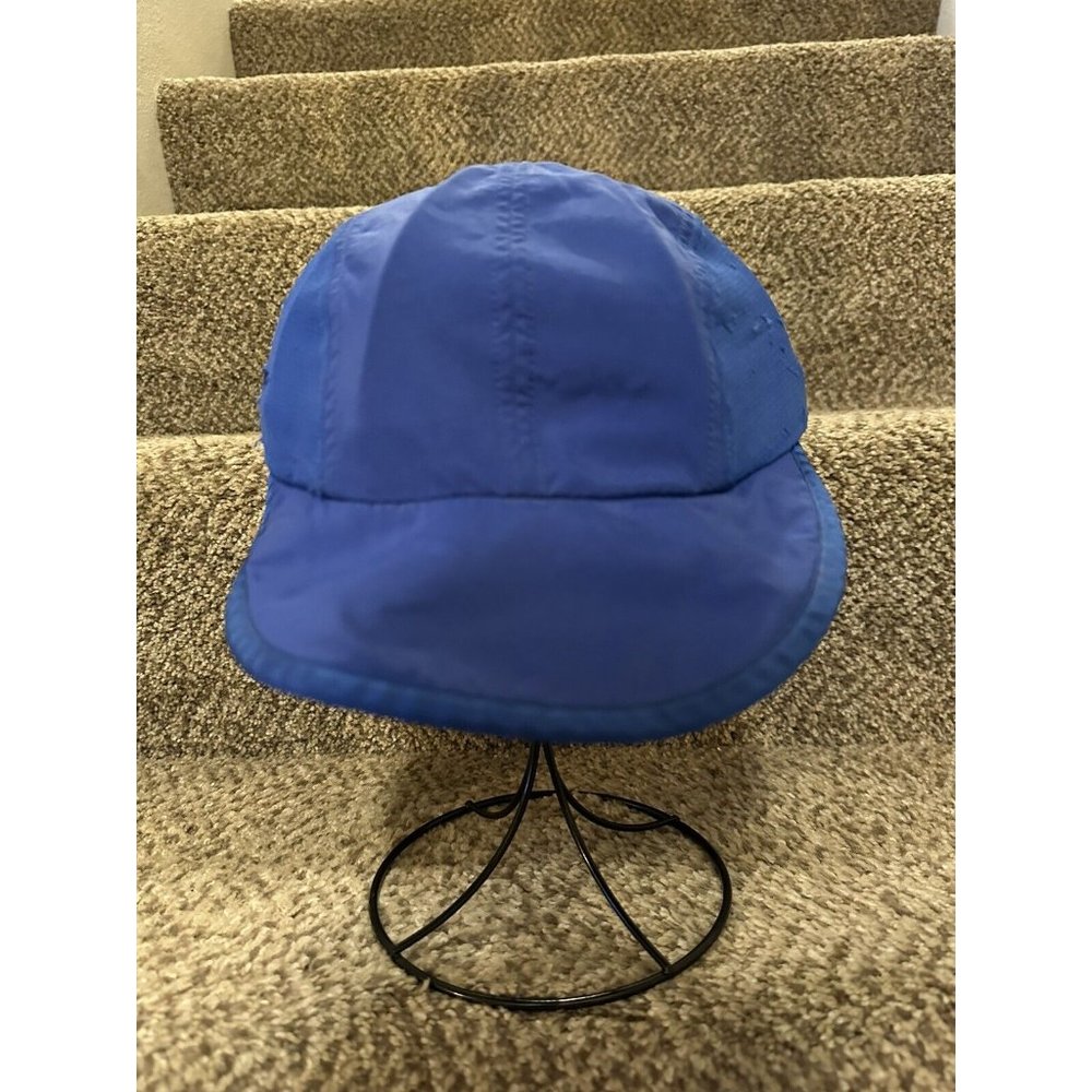 Vintage Patagonia Blue Cap Made In USA Size S 80s 90s Strap back